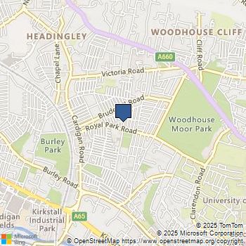 Map for LS6 1HY